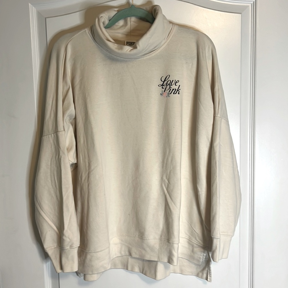 PINK turtle neck pullover